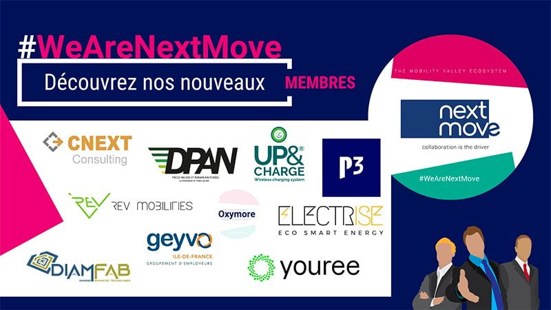 Nouveaux membres NextMove - Mars 2023