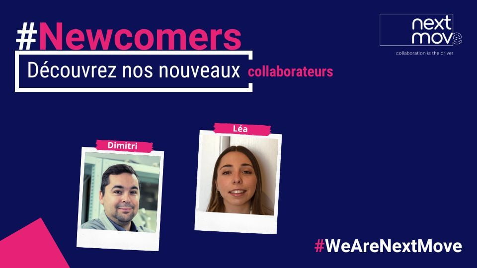 3 nouveaux collaborateurs rejoignent l’équipe NextMove 