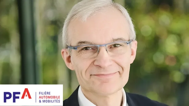 Christophe Aufrère devient directeur général de la PFA, filière nationale automobile & Mobilités
