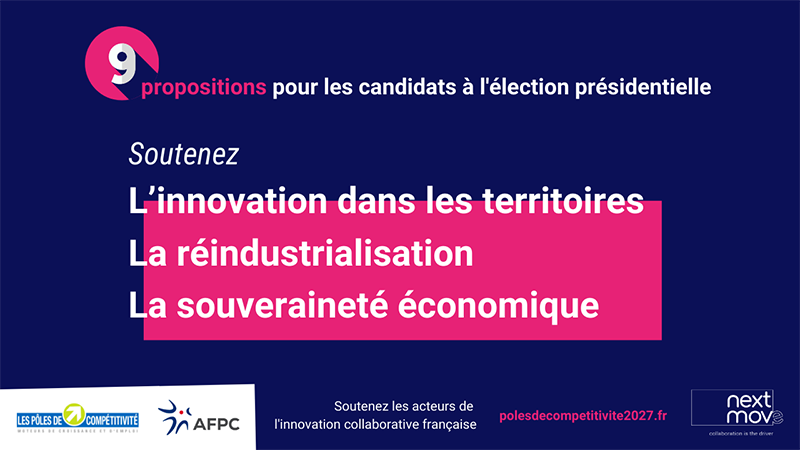 Appel à soutien national des acteurs de l’innovation collaborative : les pôles de compétitivité ont besoin de votre mobilisation