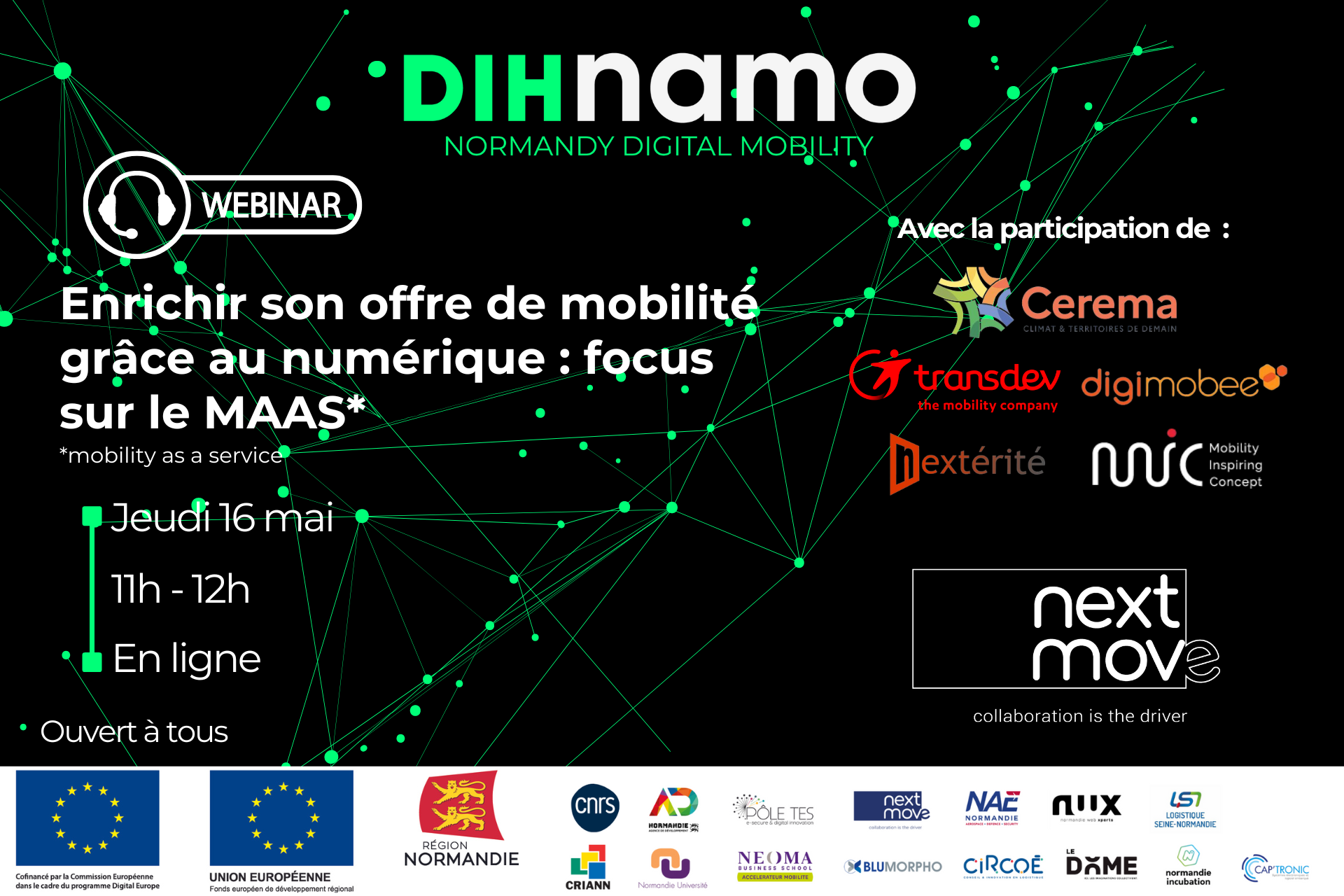 [Replay] Webinar MaaS - Enrichir son offre de mobilité grâce au numérique