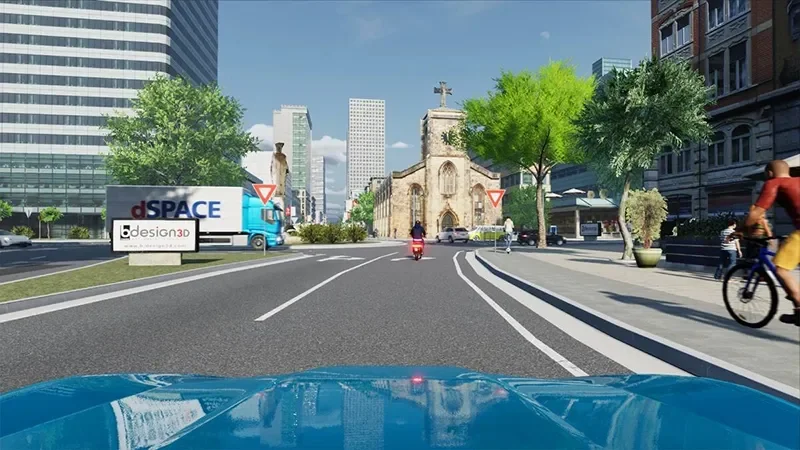 dSPACE - Accélérer le développement des véhicules autonomes grâce à la simulation dans des environnements réels haute précision