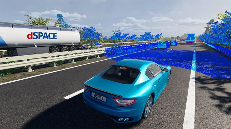 dSPACE Integrates Hesai Lidar Models into the AURELION Sensor Simulation Solution