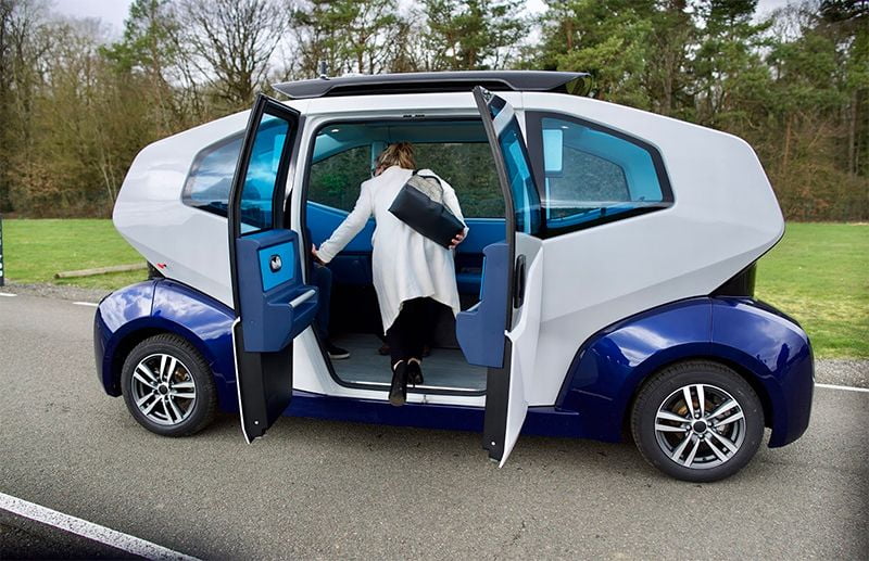 Loin des villes, une navette autonome tente sa chance en milieu rural - Milla
