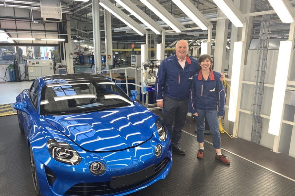 Anne-Catherine Basset, nouvelle directrice de l'usine Alpine de Dieppe 