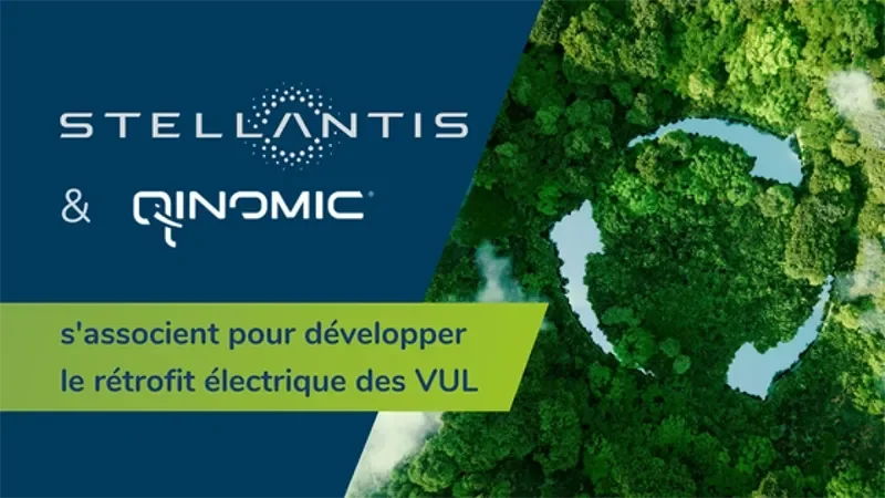 Retofit : Qinomic séduit Stellantis pour le retrofit des véhicules utilitaires légers