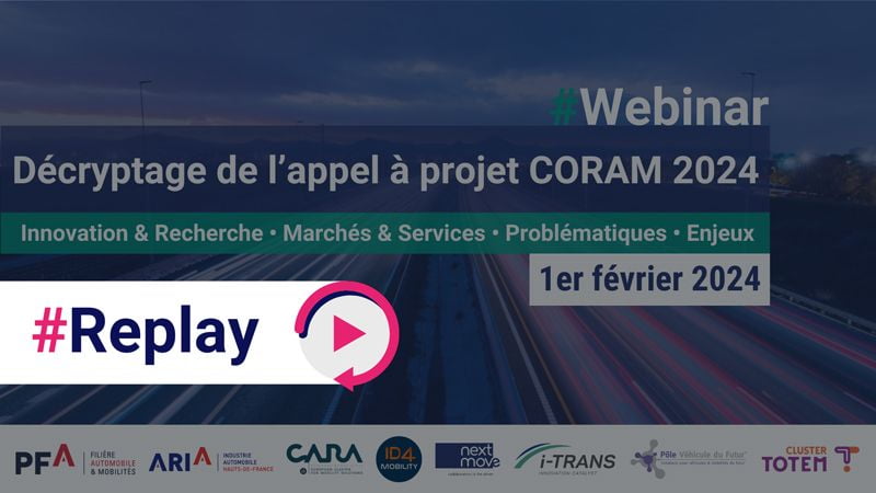 [Replay Webinar] - Décryptage de l'appel à projets CORAM 2024