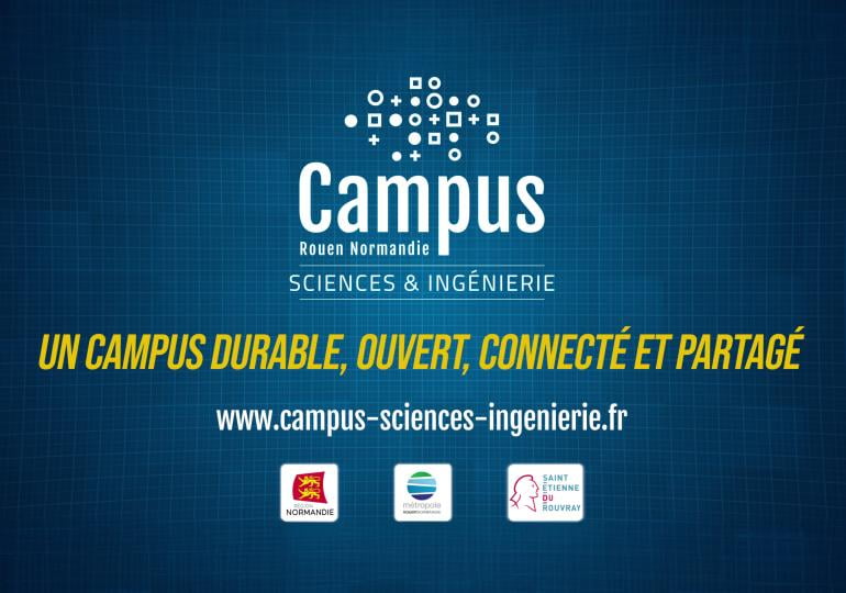 Découvrez le Campus Sciences et ingénierie Rouen Normandie