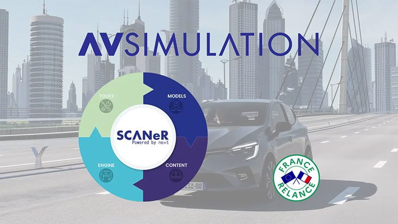 AVSimulation dévoile SCANeR 2024.1 Powered by ne><t, une nouvelle approche de la simulation automobile