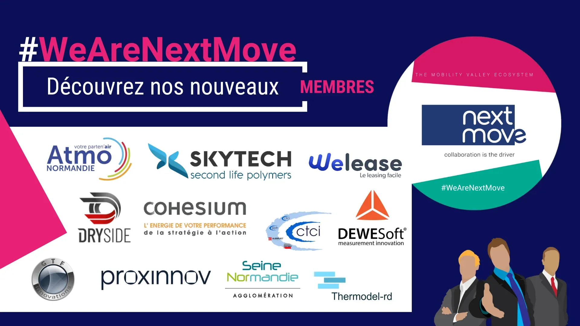 10 nouveaux membres rejoignent la communauté NextMove