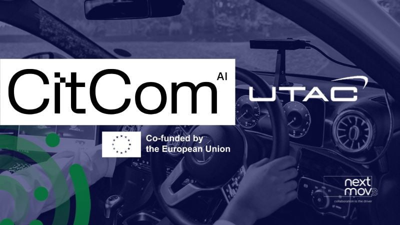 Startups Européennes, rejoignez le projet CITCOM AI avec l'UTAC