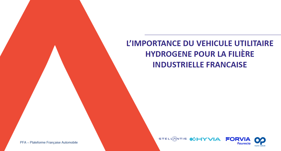 L'importance du véhicule utilitaire à hydrogène