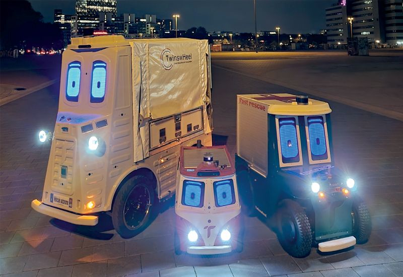 SOBEN révolutionne la logistique urbaine avec son droïde autonome TwinswHeel
